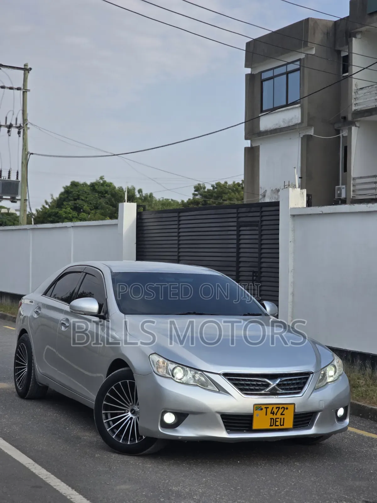 Toyota Mark X 2012 Silver