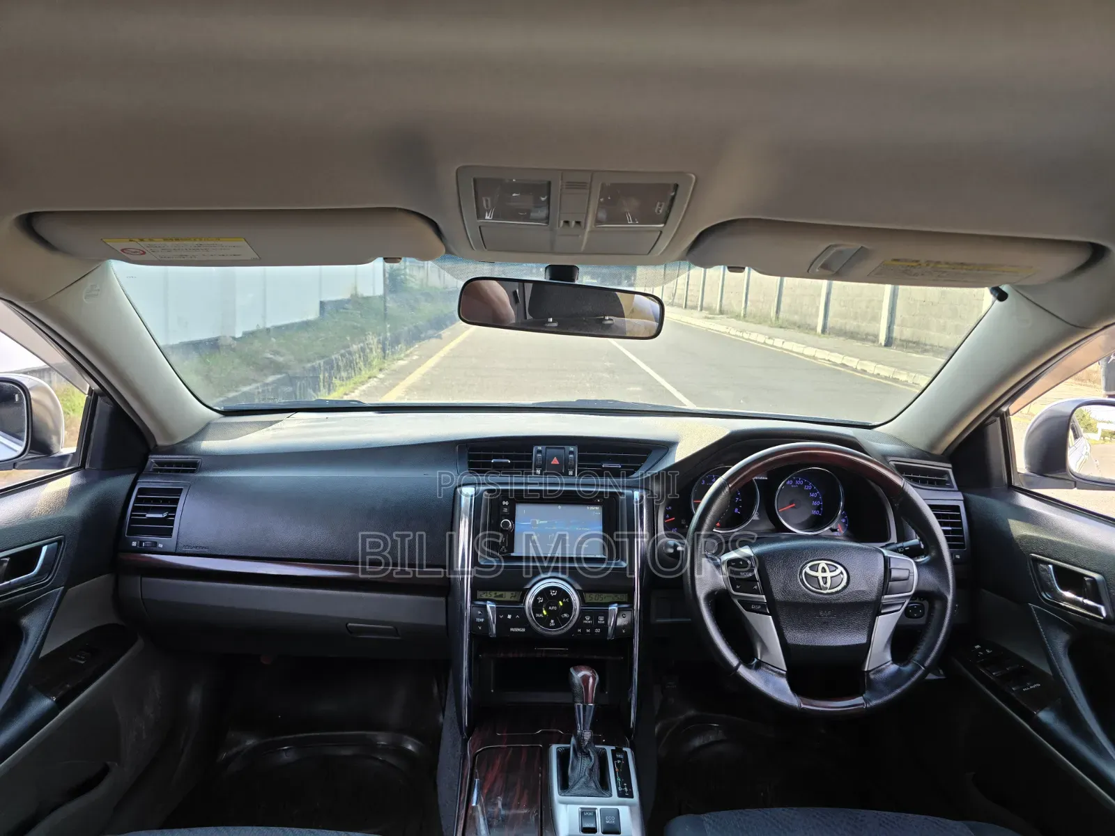 Toyota Mark X 2012 Silver