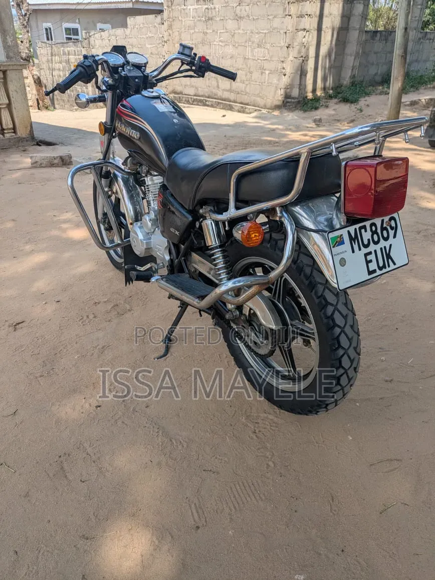 Haojue HJ125-8F 2025 Black