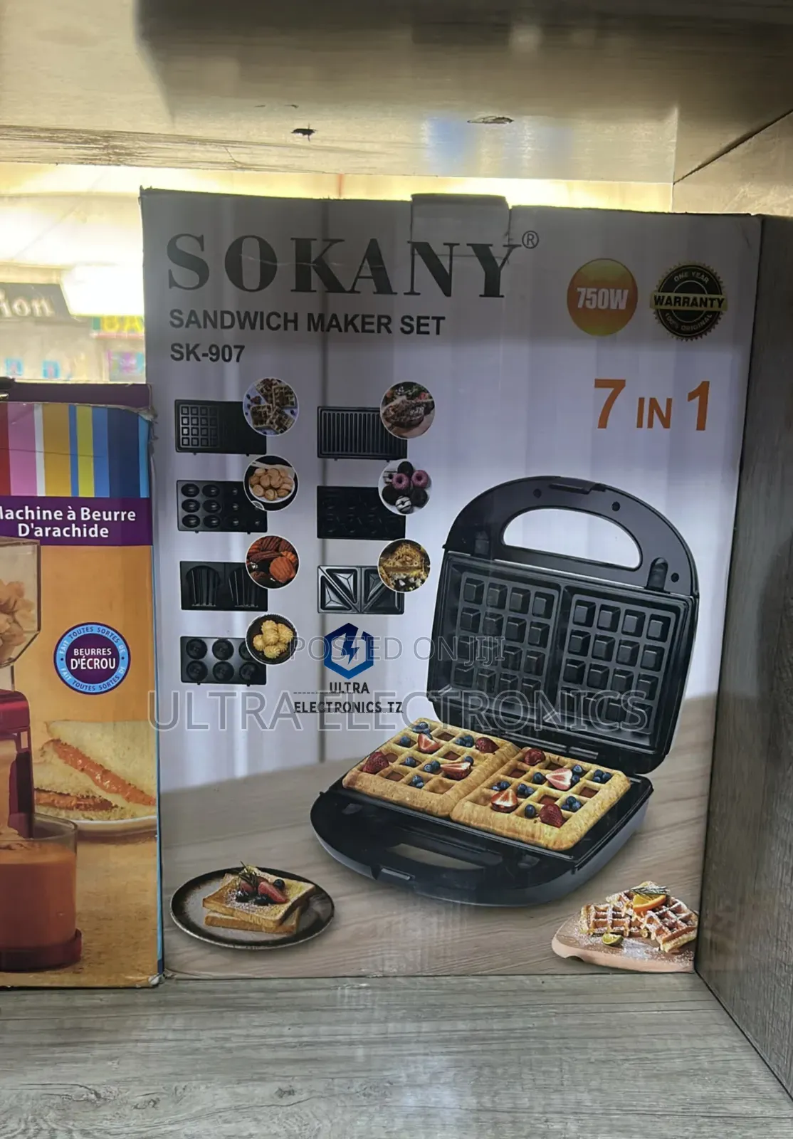 Sokany Sandwich Maker Set 7 in 1 With 750W
