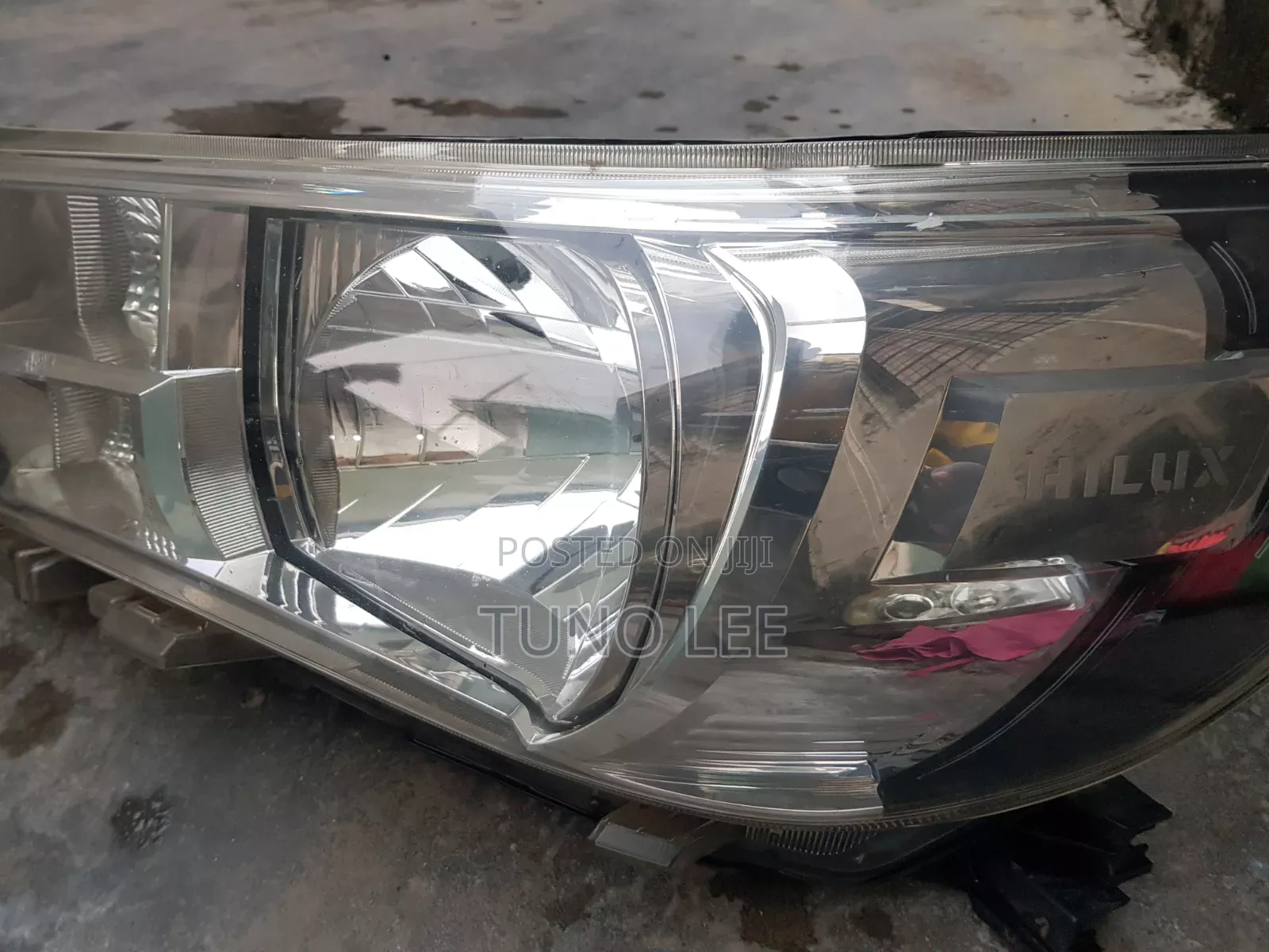 Pair of Genuine Hilux Revo Halogen Headlights