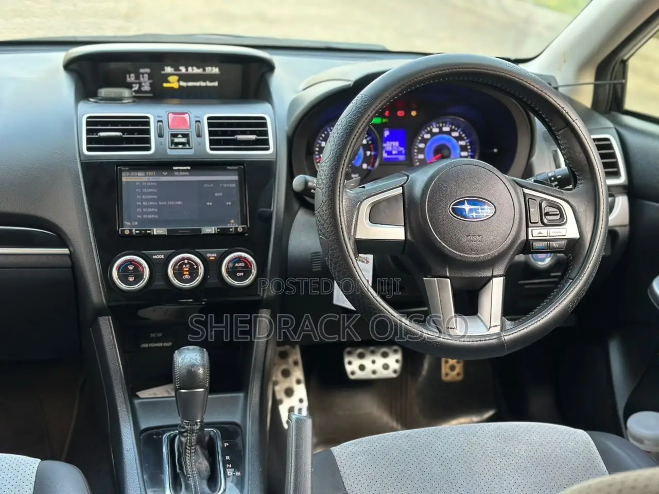 Subaru XV 2016 Black