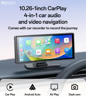 Yesido Wireless Car Stereo 10.26 Inch Display, 1600 X 600 Resolution