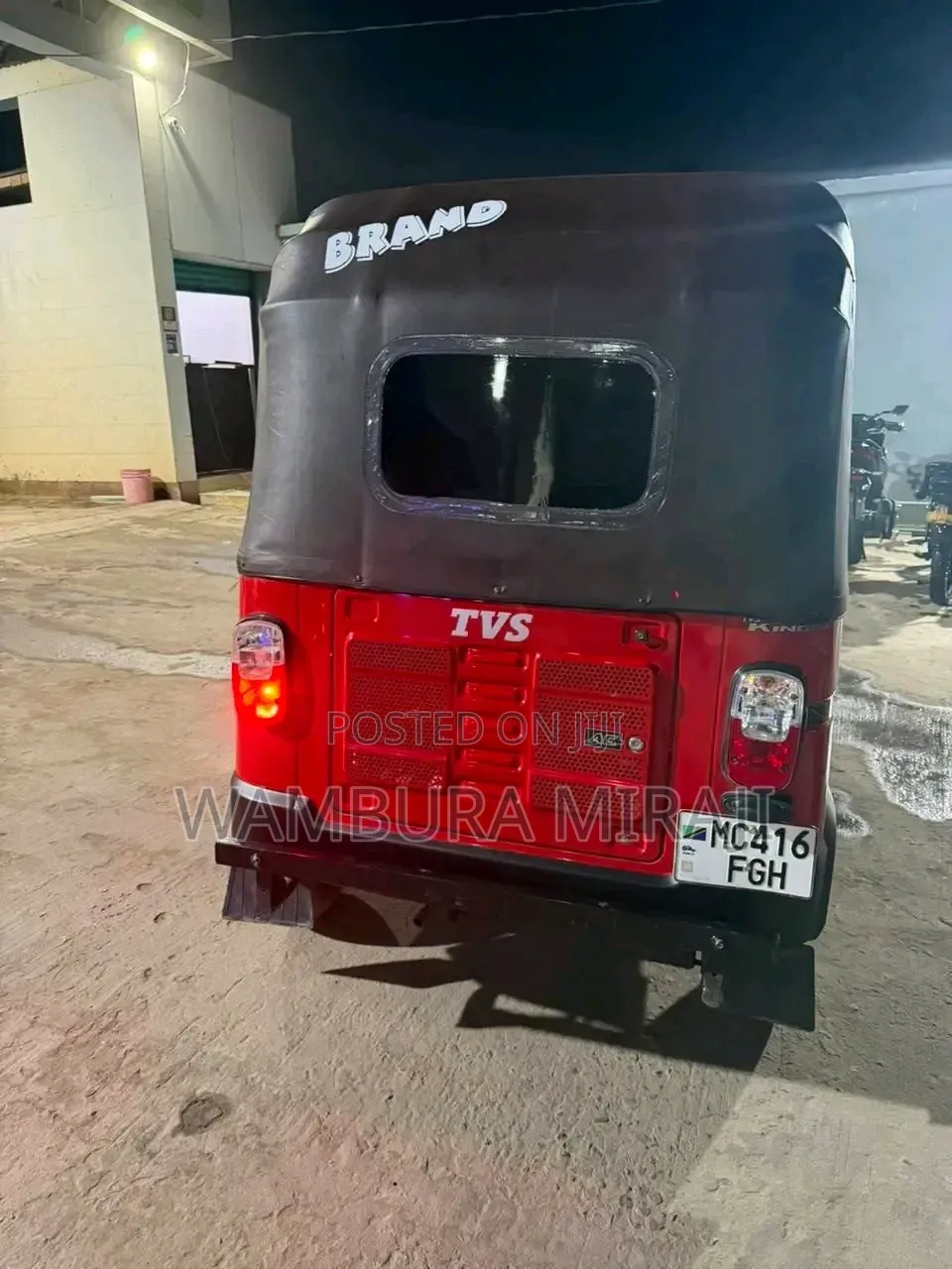 New Bajaj 2026 Red