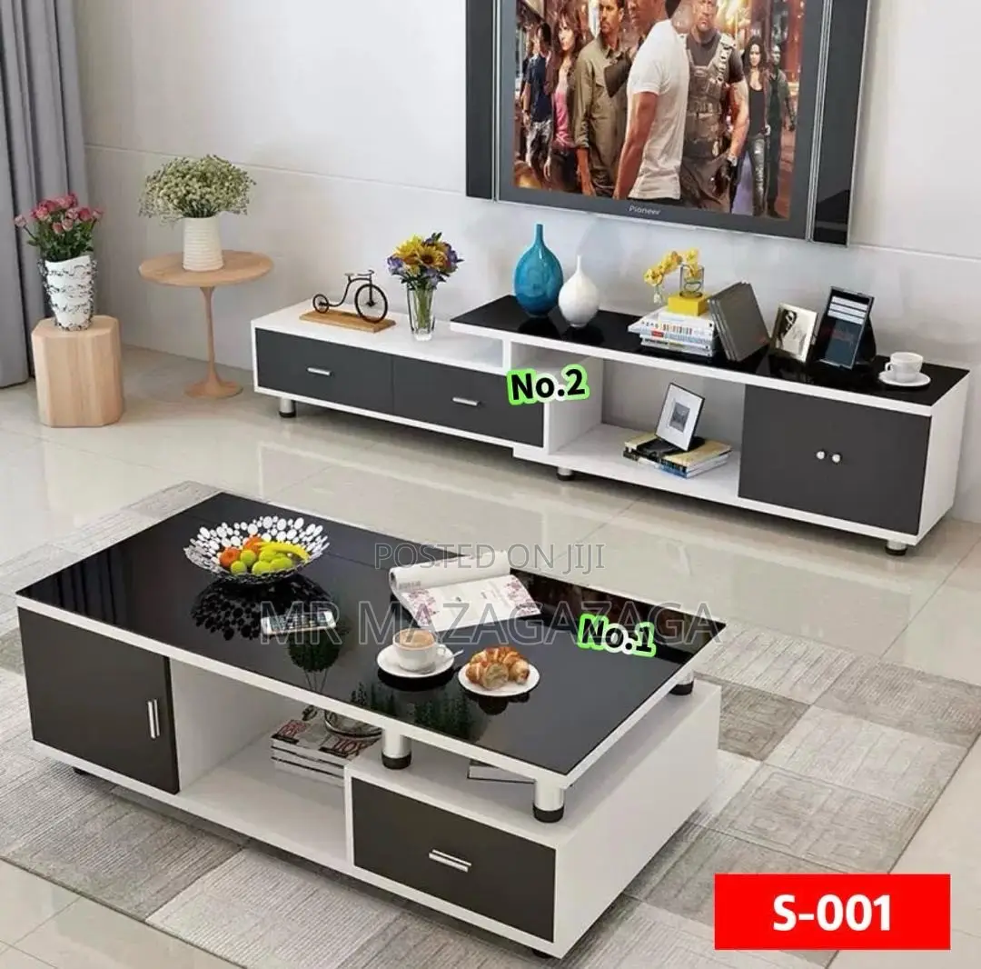 Modern Simple Coffee Table TV Cabinet Combination for Living Room
