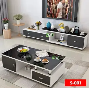 Modern Simple Coffee Table TV Cabinet Combination for Living Room
