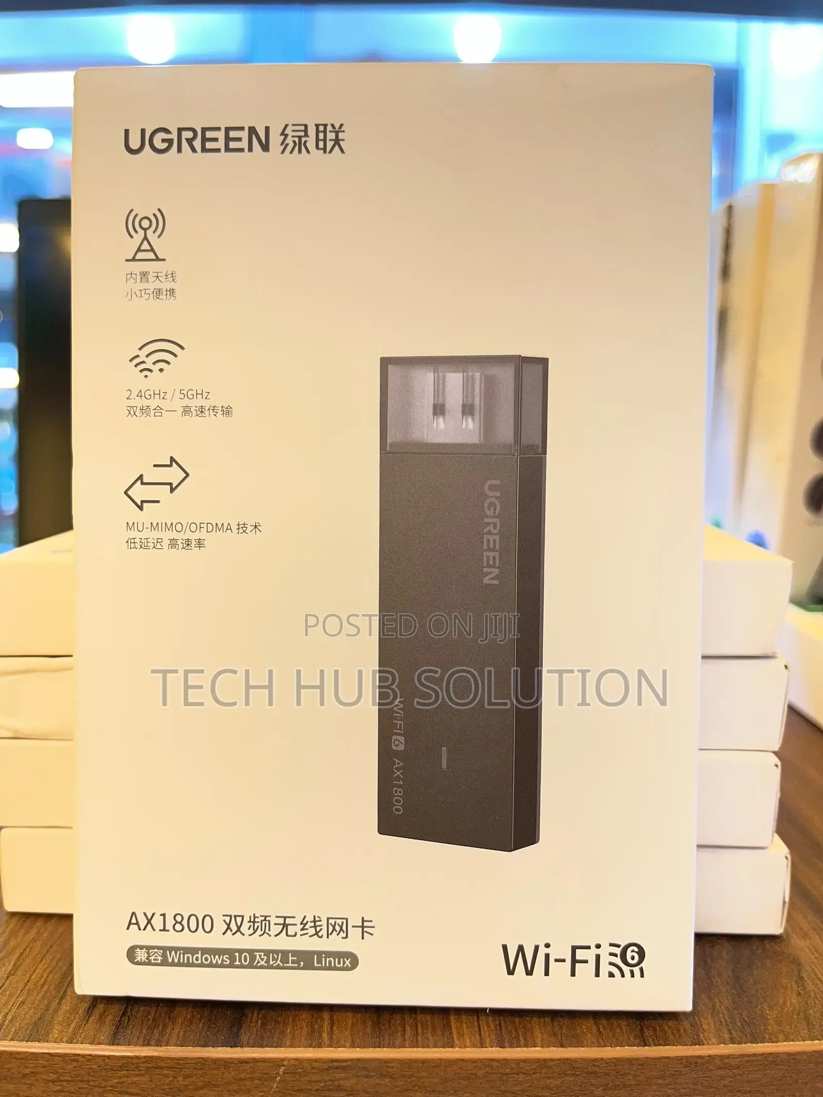 Ugreen CM499 AX1800 WiFi 6 USB Adapter
