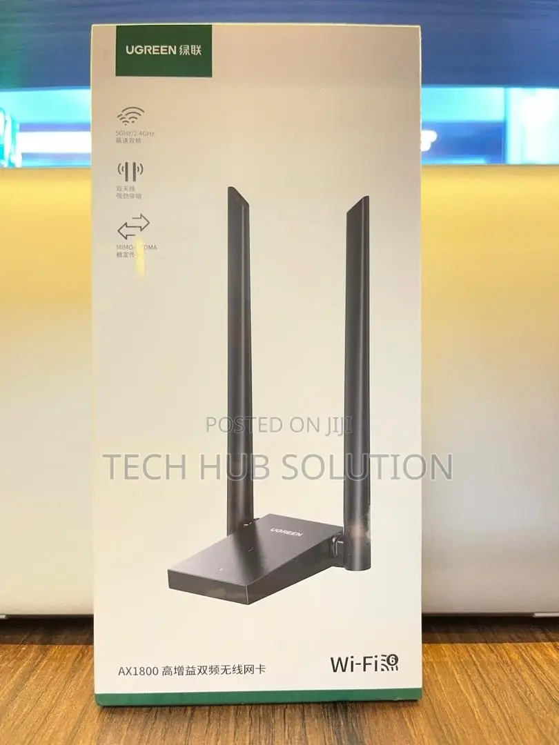 Ugreen AX1800 USB WiFi 6 Wireless Adapter