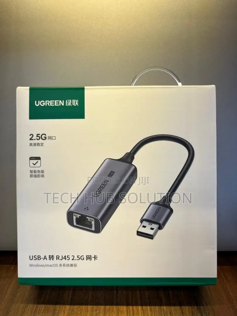 Ugreen CM648 USB-C to RJ45 Ethernet Adapter