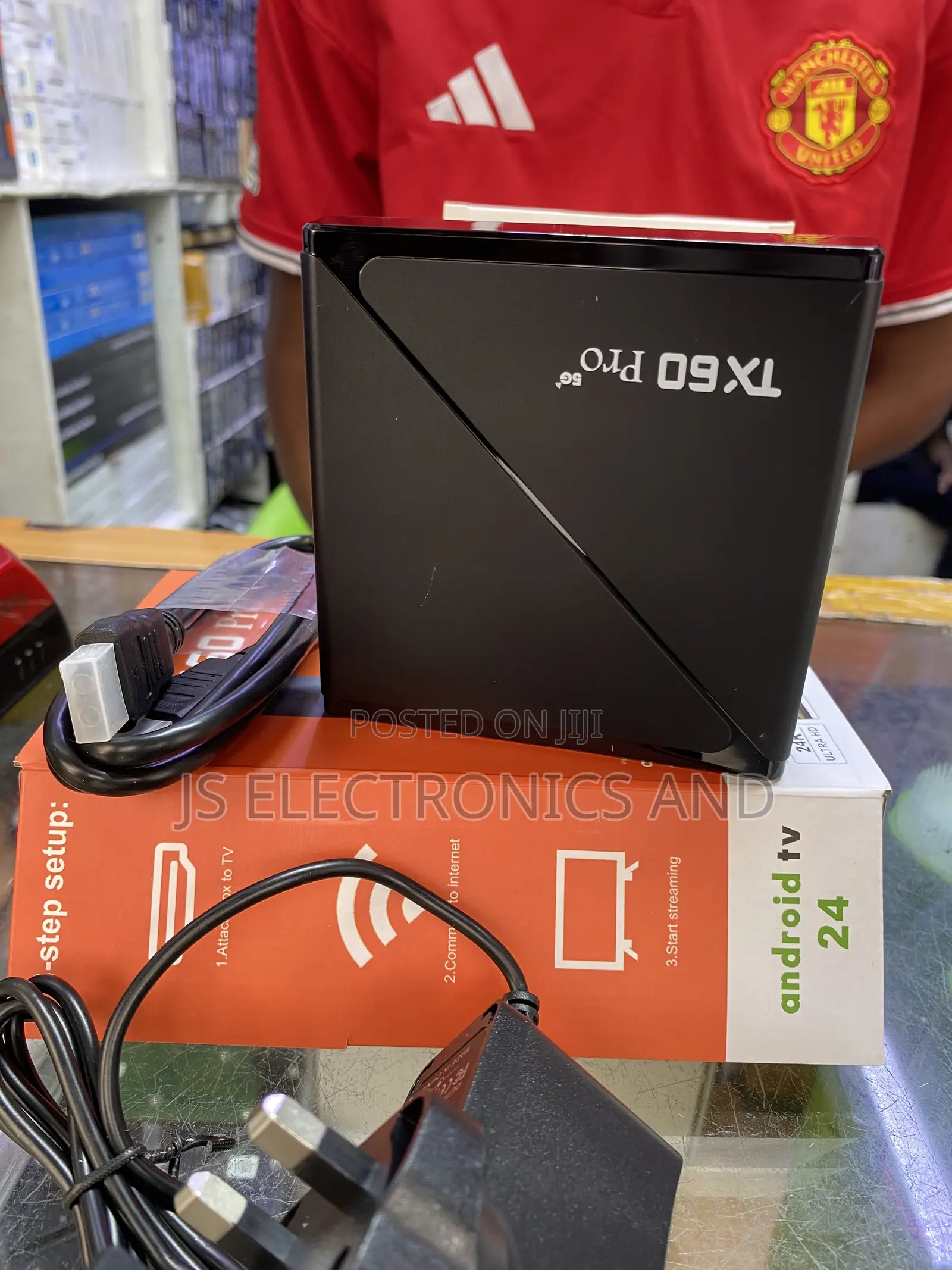 Tx 60 Pro 5g TV Box Android Ram 16GB and Storage 256GB