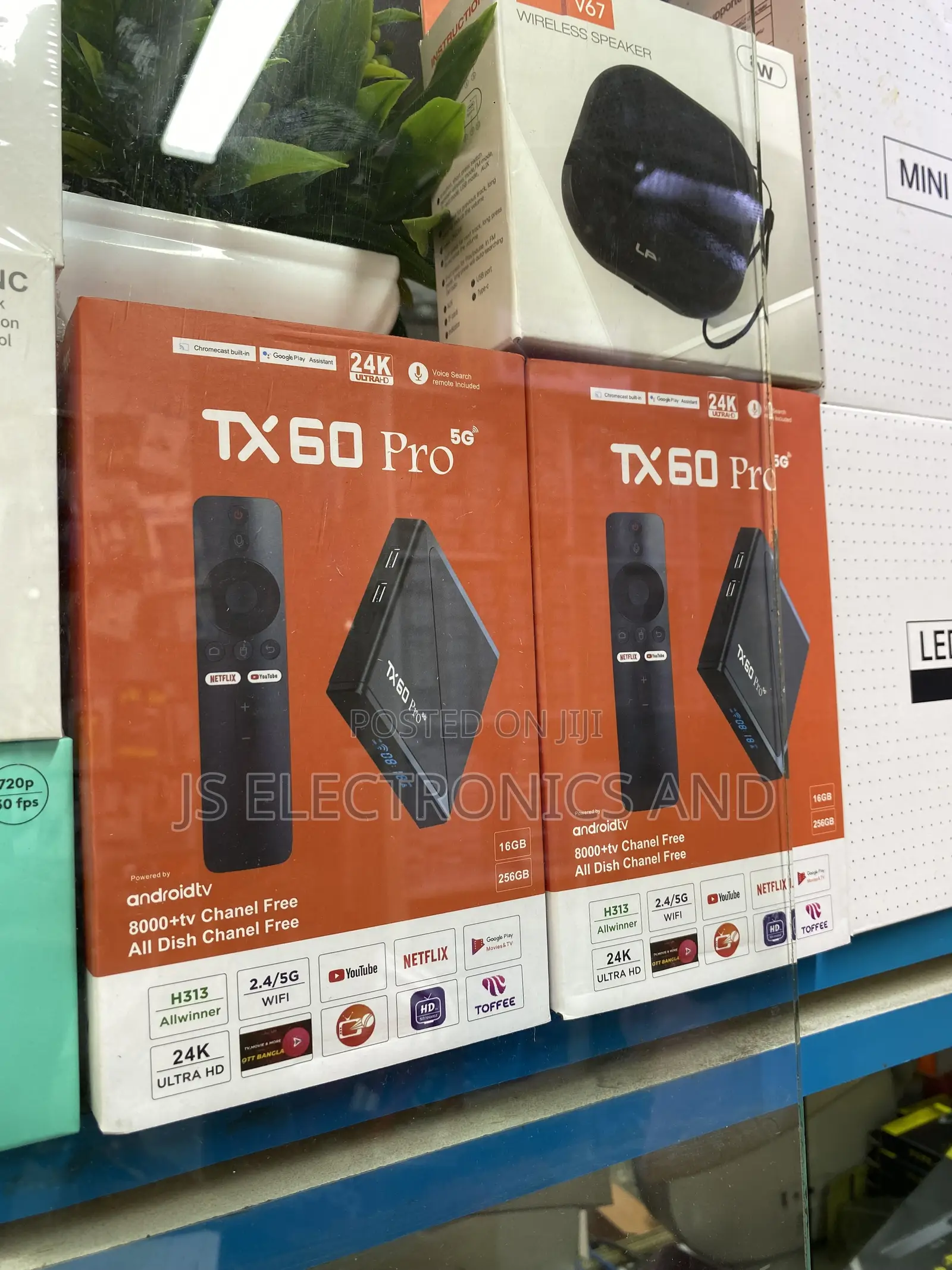 Tx 60 Pro 5g TV Box Android Ram 16GB and Storage 256GB