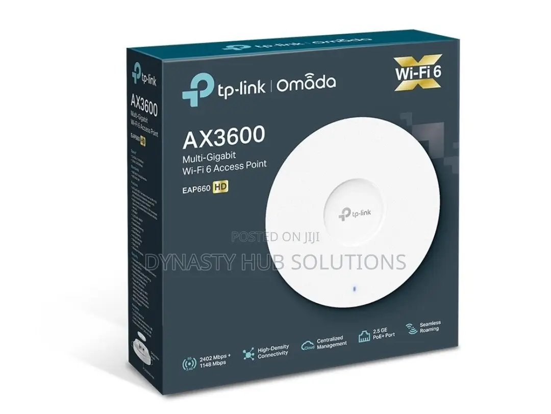 EAP660 HD TPLINK Wireless Dual-Band Multi-Gigabit Ceiling Mount AP