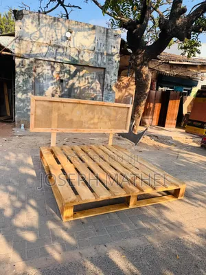 Pallet Bed 5/6 and Mattress 5/6 Inch 10 Dodoma Asili