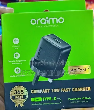 Oraimo Type - C Charger
*Compact 10w Fast Charger