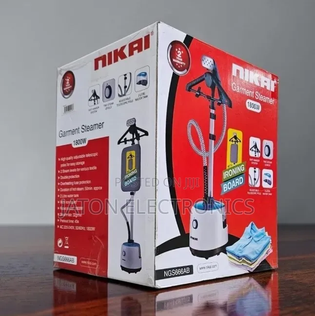 NIKAI Garment Steamer 2liter