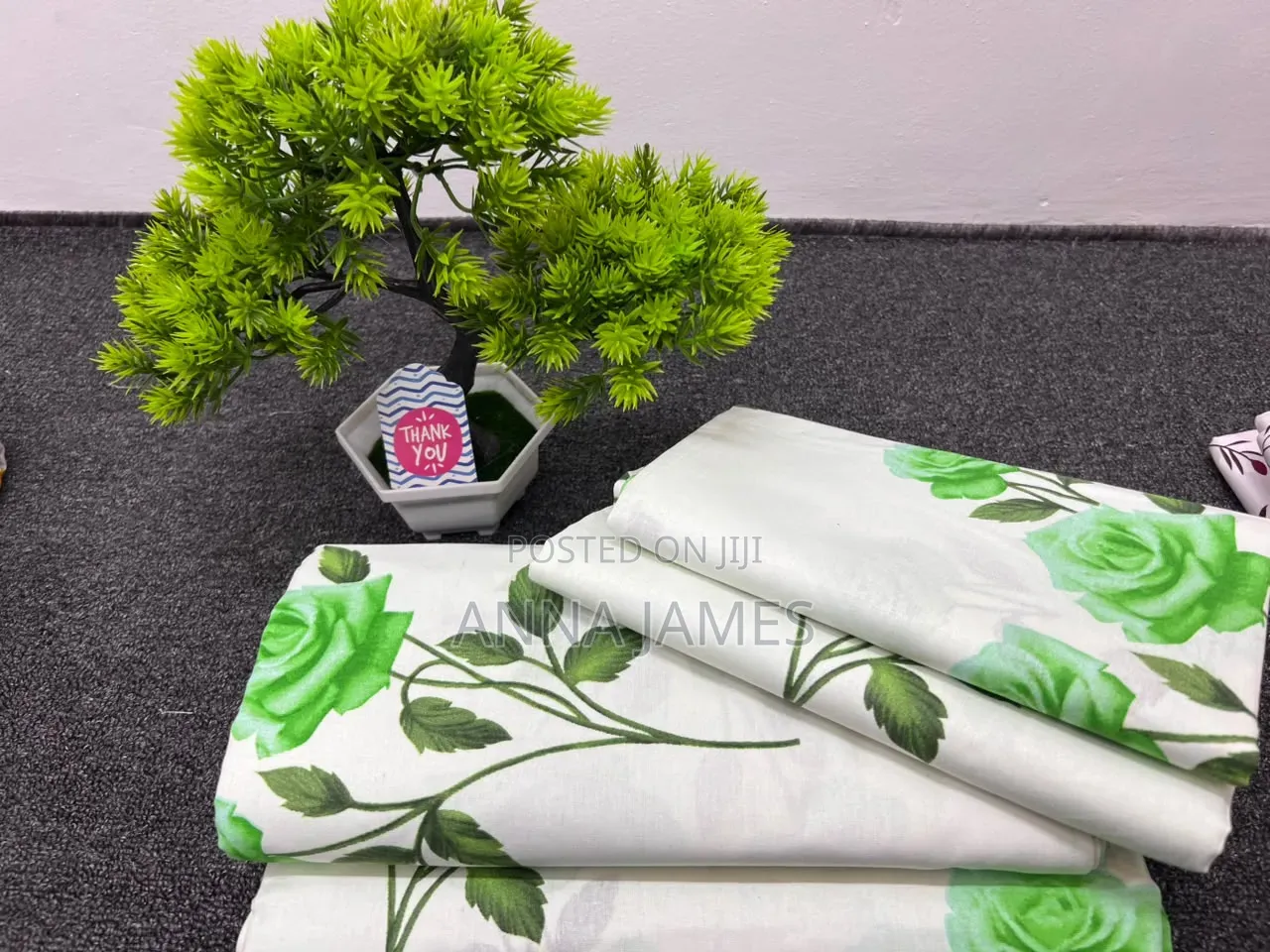 2 Bedsheets 4 Pillowcases Apple Green