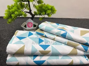 2 Bedsheets 4 Pillowcases, Teal Patterns