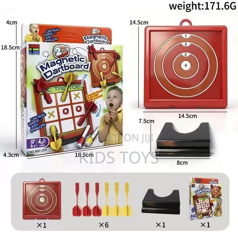 2in1 Magnetic Dartboard