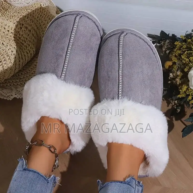 Men's N’ Women’s Winter Plush Slippers,
