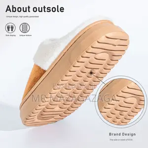 Men's N’ Women’s Winter Plush Slippers,