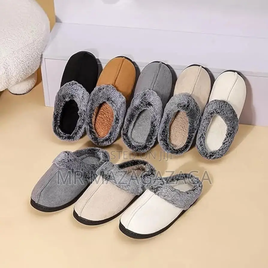 Men's N’ Women’s Winter Plush Slippers,