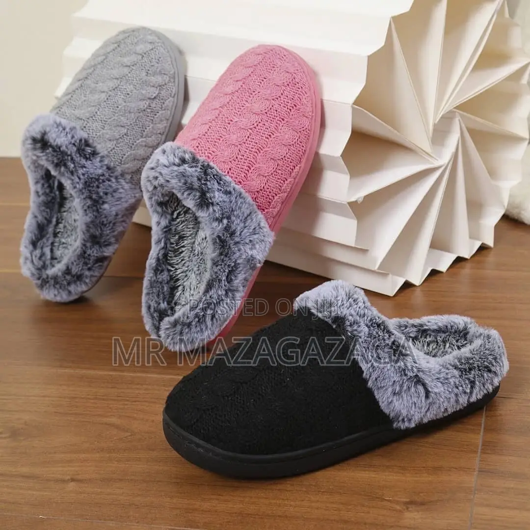 Men's N’ Women’s Winter Plush Slippers,