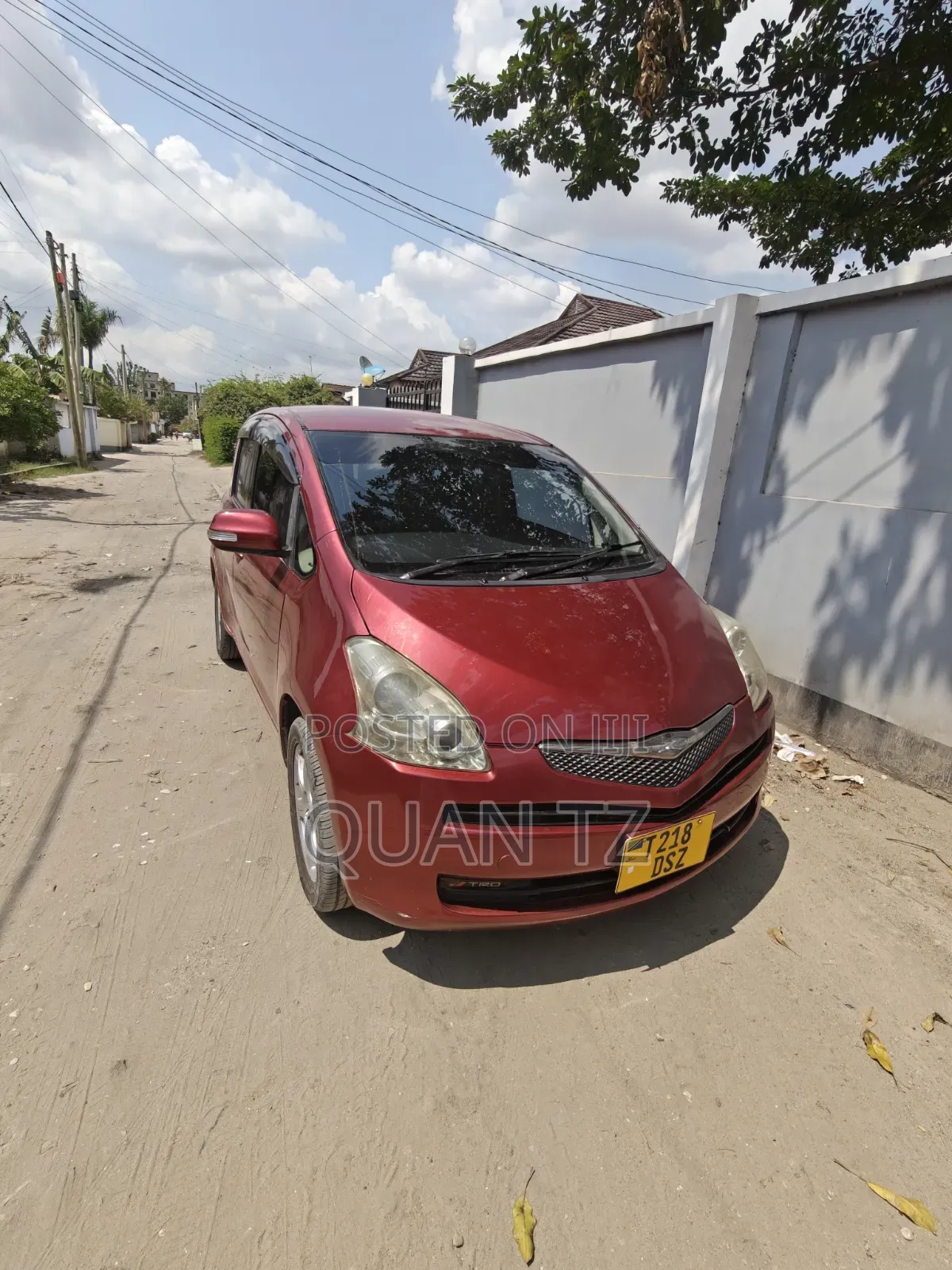Toyota Ractis 2008 Red