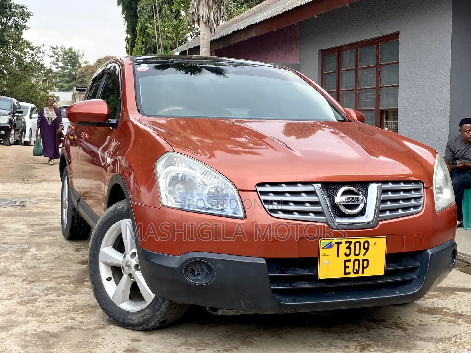 Nissan Dualis 2009 Maroon