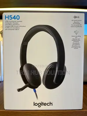 Logitech H540 USB Headset Headphones