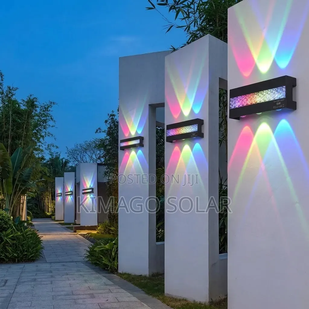 Outdoor Lighting Sio Za Kukosa RGB Rangi Nyingi