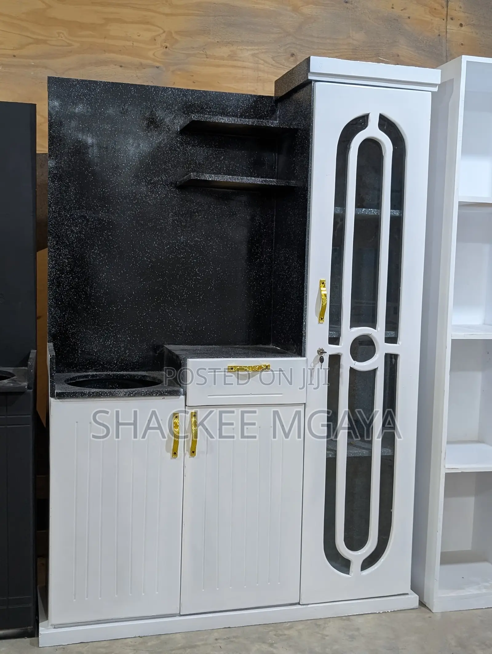 White Kitchen Cabinets Two Doors
