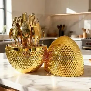 Gold Kitchen Set