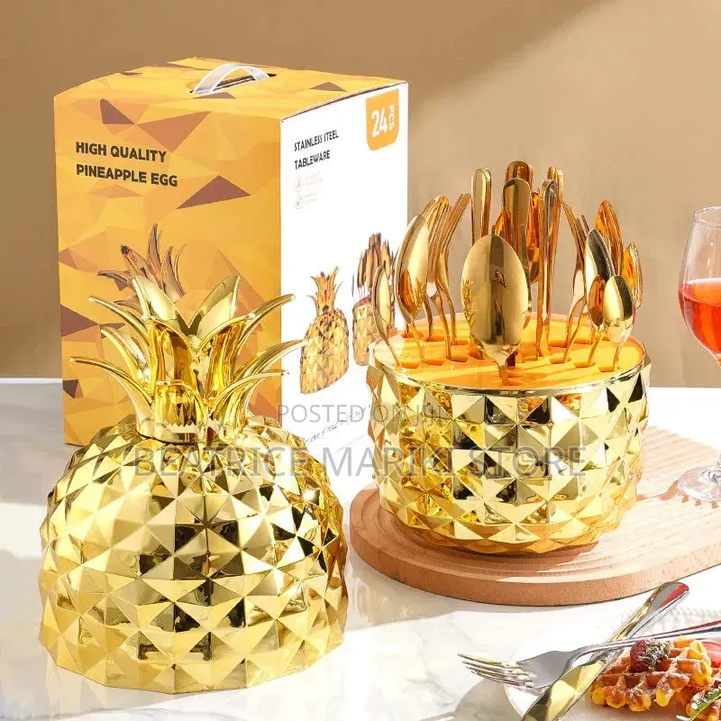 Gold Kitchen Set