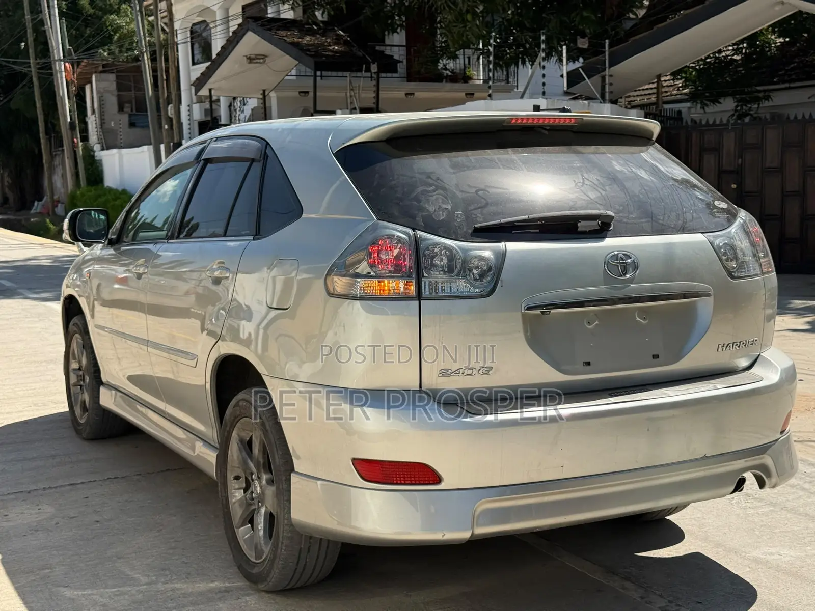 Toyota Harrier 2.4 2008 Silver