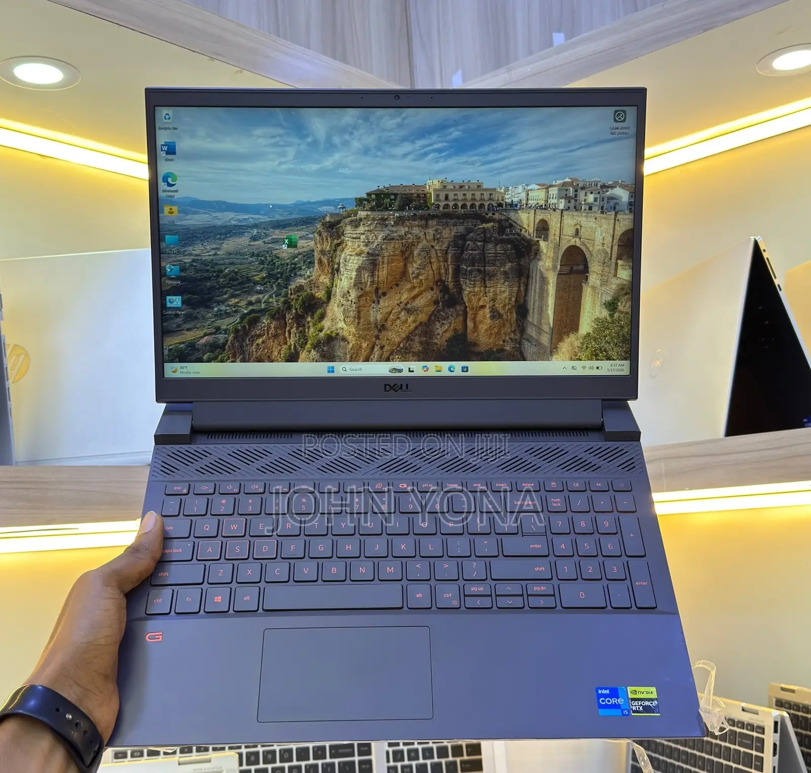 New Laptop Dell G15 5511 16GB Nvidia SSD 512GB