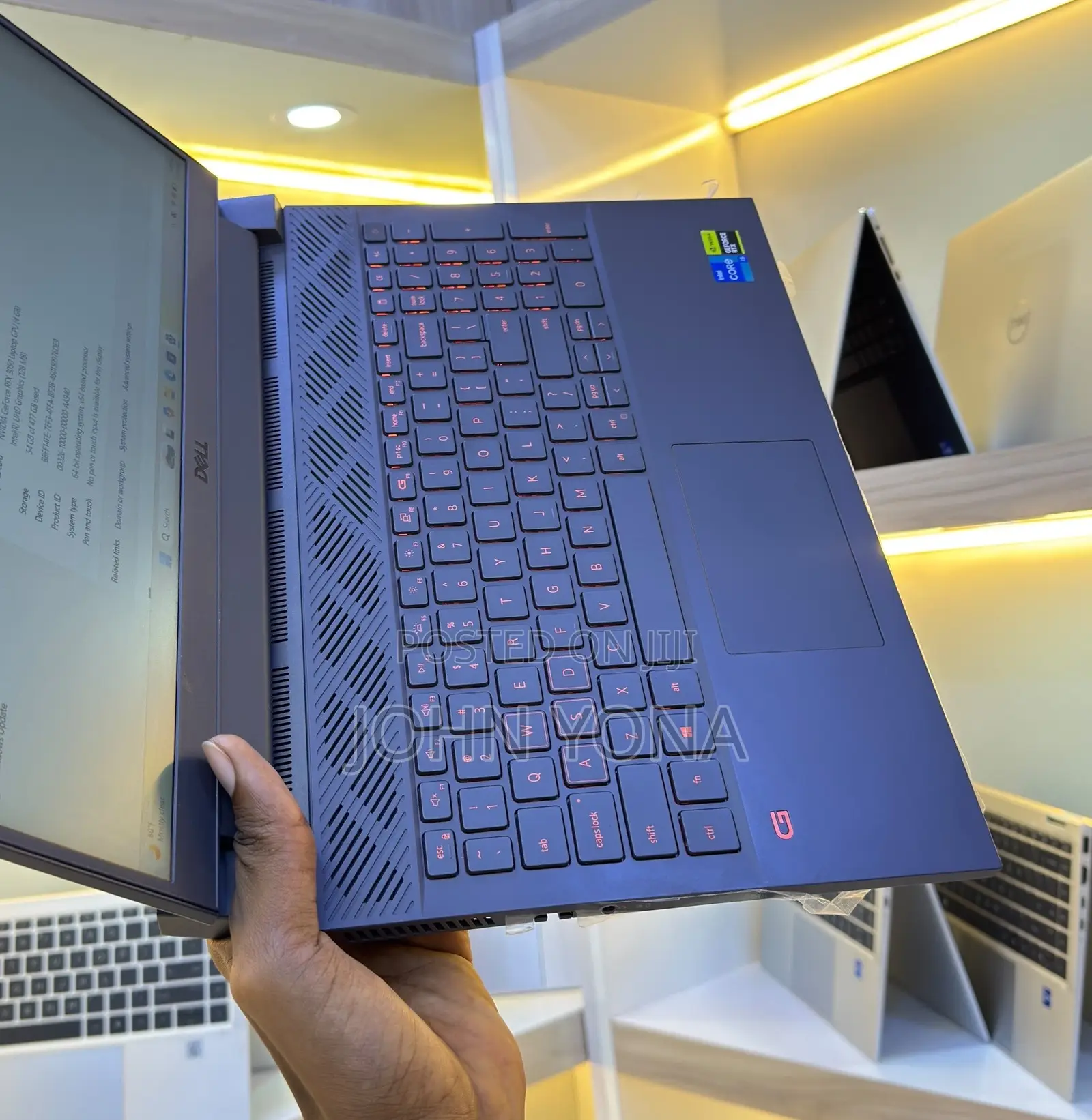 New Laptop Dell G15 5511 16GB Nvidia SSD 512GB