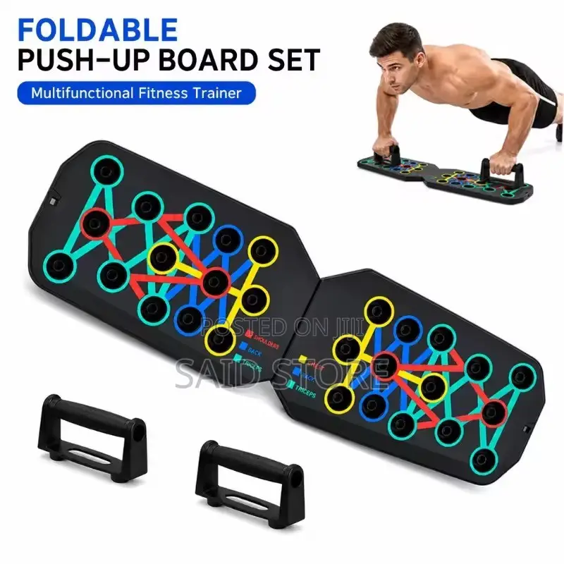 PCS Foldable Multifunctional Push‐up Board
