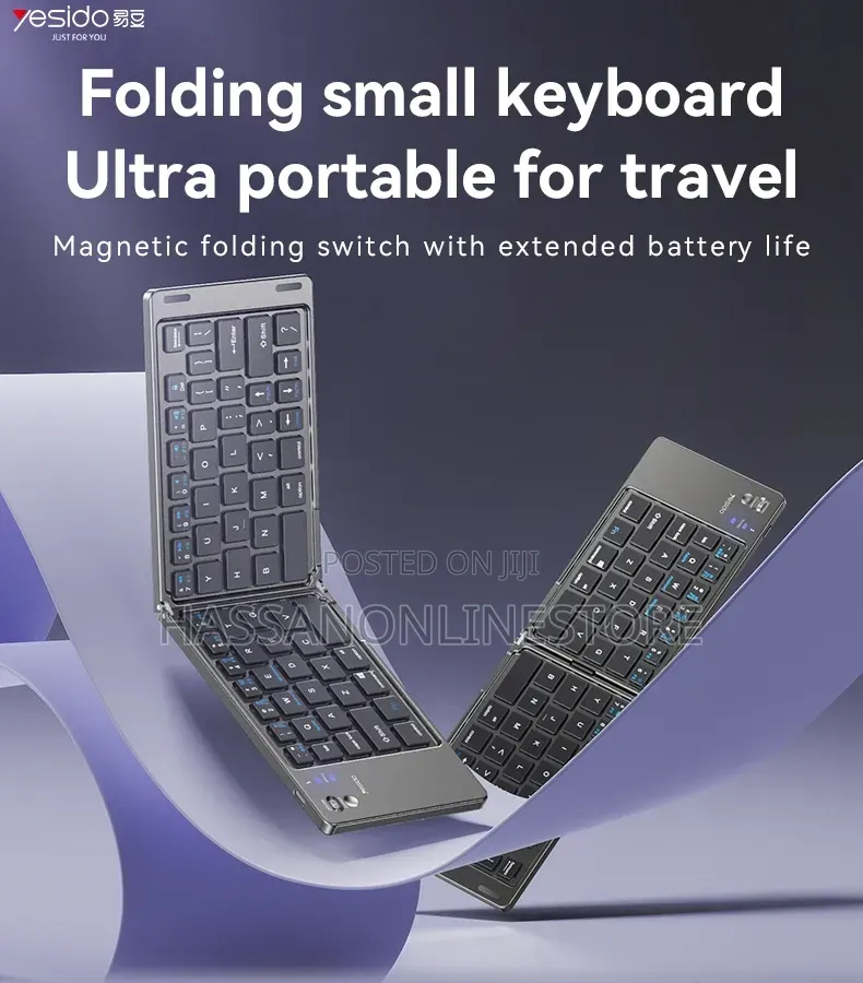 Yesido KB27 Foldable Wireless Keyboard