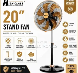 High Class Industrial Stand Fan 20 Size