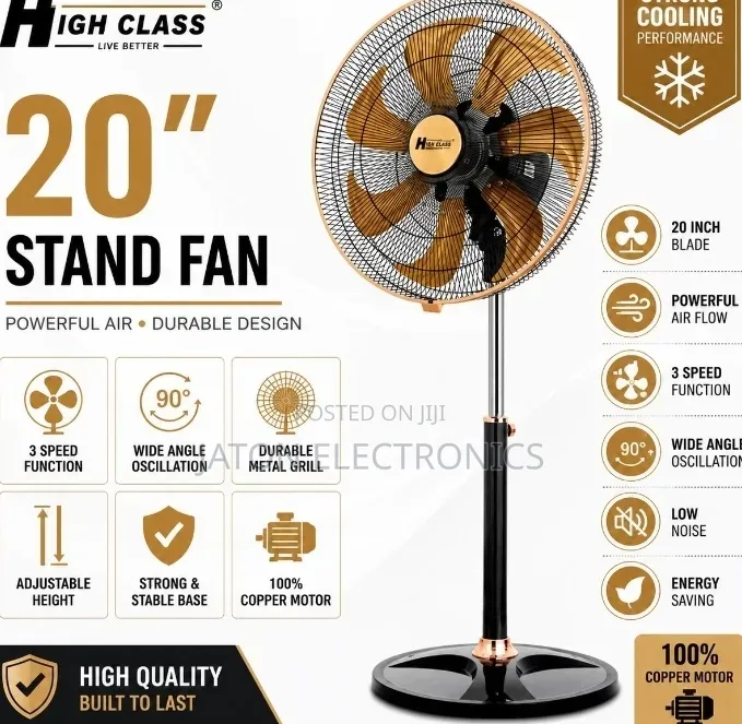 High Class Industrial Stand Fan 20 Size