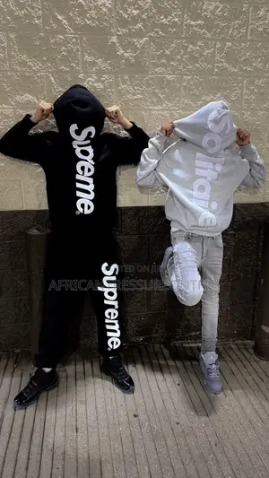 Supreme Sets Hooded Sweatshirt and Matching Sweatpant Collection