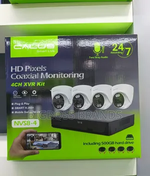 Calus 4 Indoor Camera 500 Gb HDD 20m Coaxial Cable