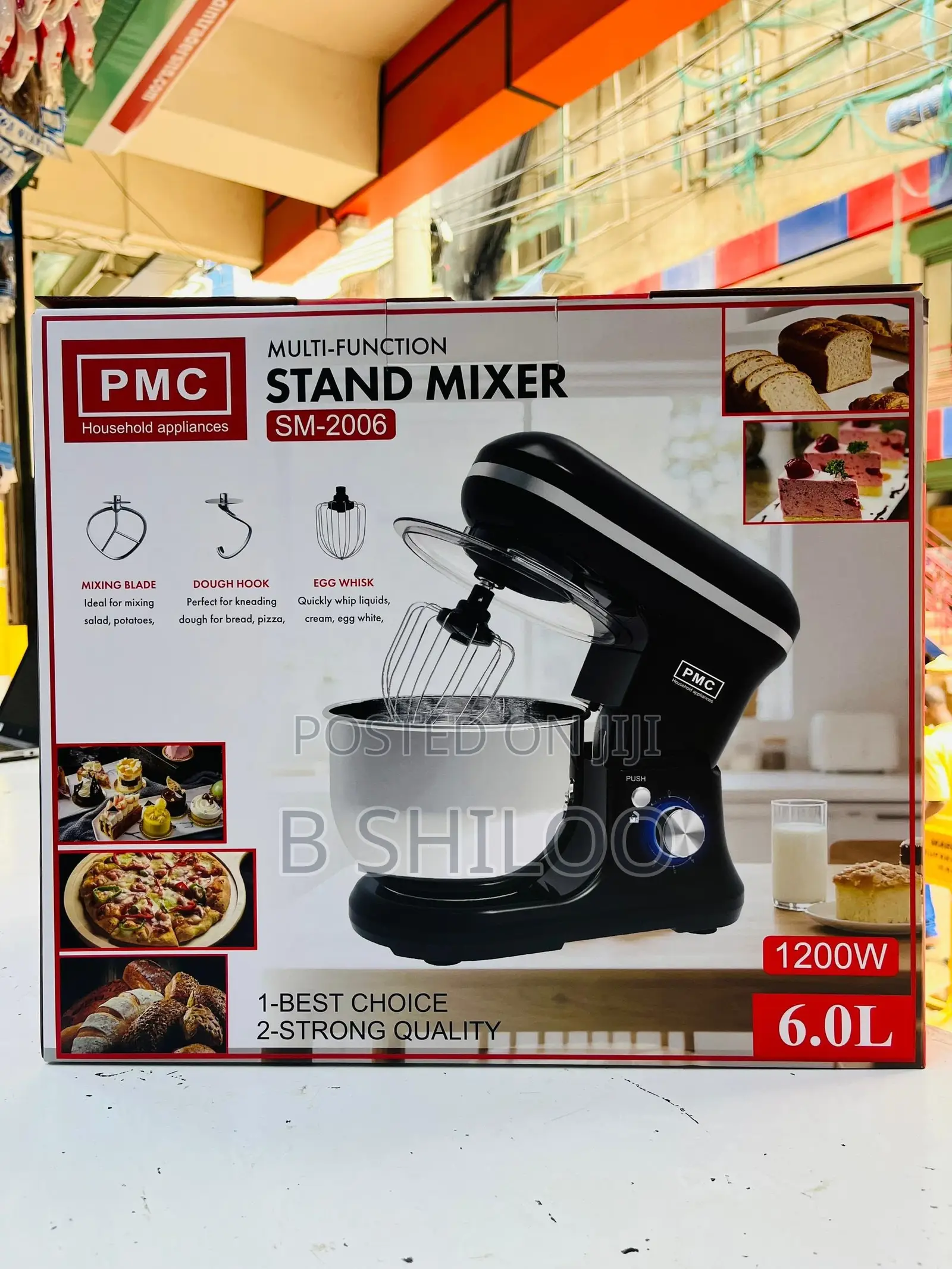 PMC Stand Mixer 6litres
