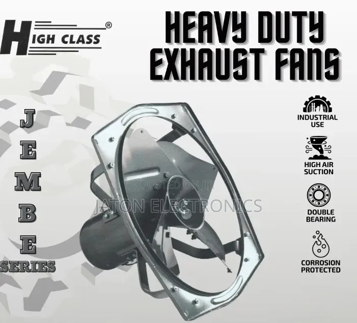 HighClass Heavy Duty Exhaust Fans
Fac30 - 12"