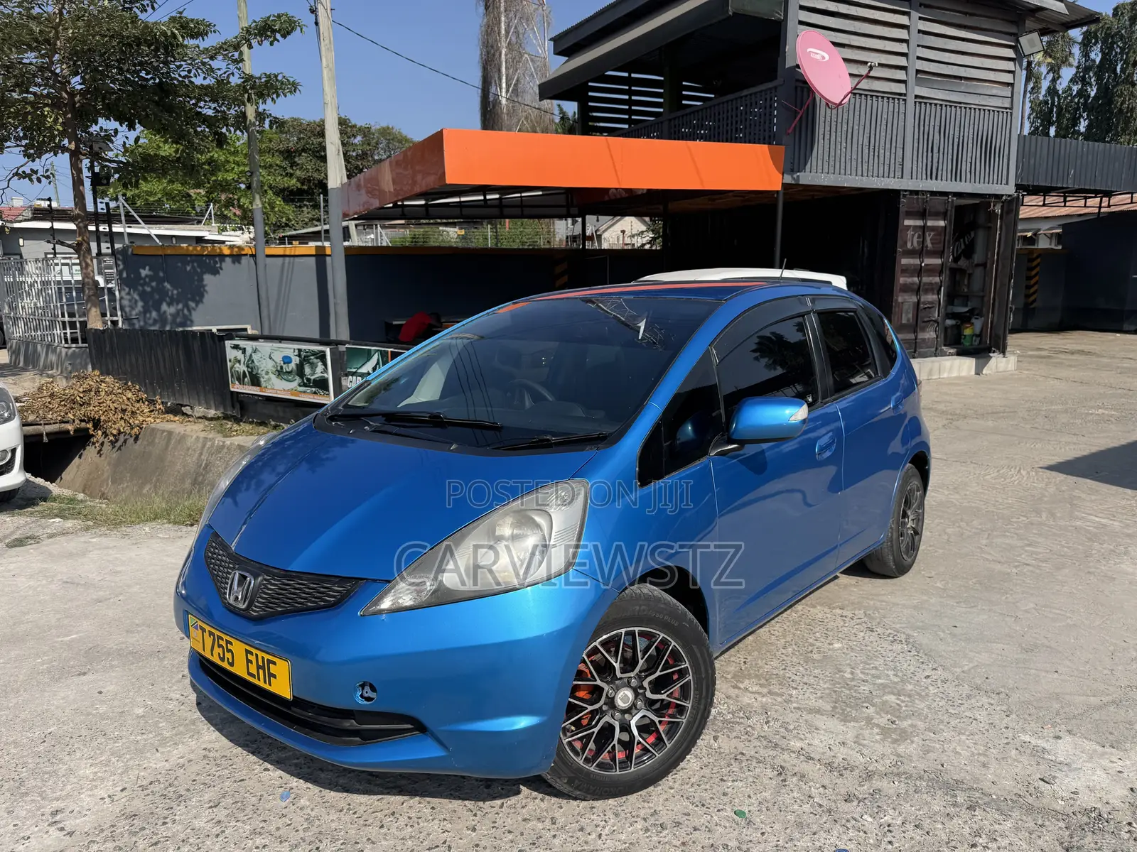 Honda Fit Automatic 2008 Blue