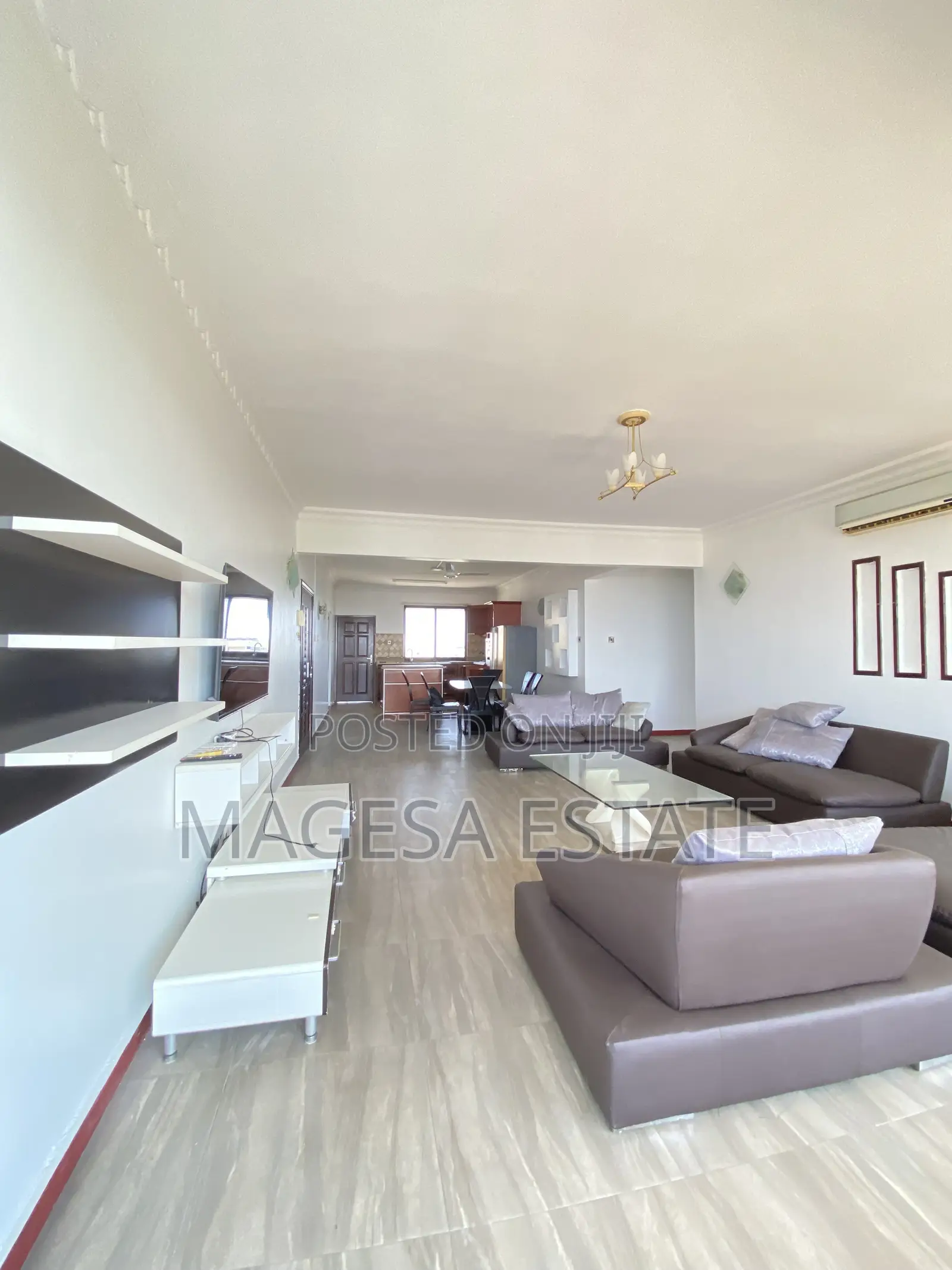 Furnished 3bdrm Apartment in Upanga East for rent