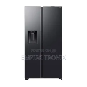 Samsung RS80F65J3FUT 634L Side by Side Refrigerator Black