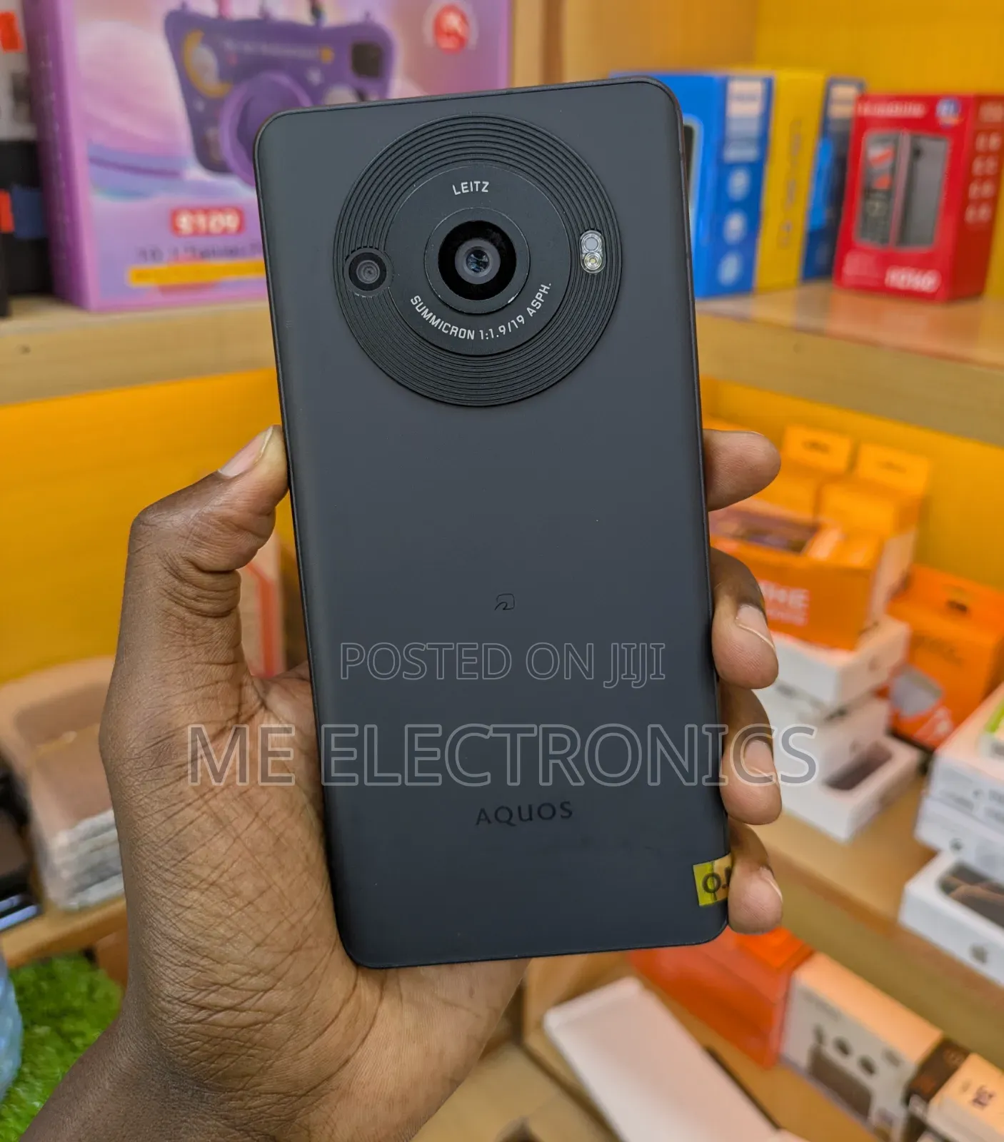 Sharp Aquos R8s pro 256 GB Black