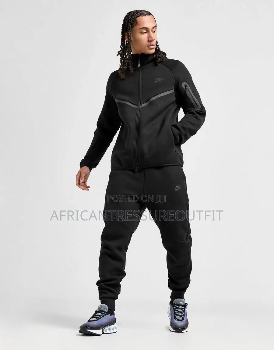 Nike Fleece Tracksuit Zip Up Hoodies and Matching Sweatpants Sets