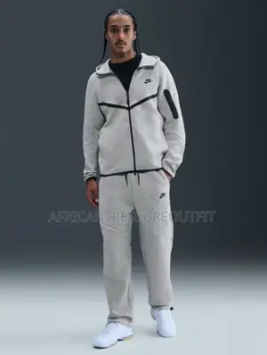 Nike Fleece Tracksuit Zip Up Hoodies and Matching Sweatpants Sets